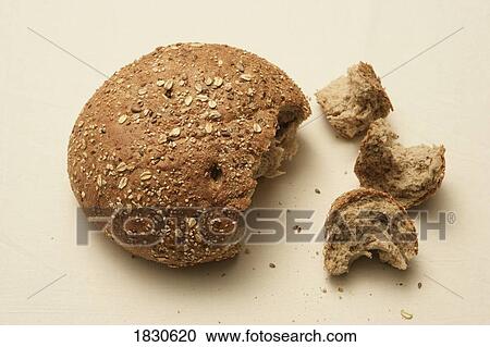 Stock Image - Broken bread. Fotosearch