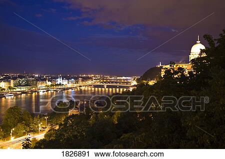 Buda side of Central Budapest, Capital of Hungary, Europe View Large Photo Image Stock Image - Buda side of Central Budapest, Capital of Hungary, Europe . Fotosearch