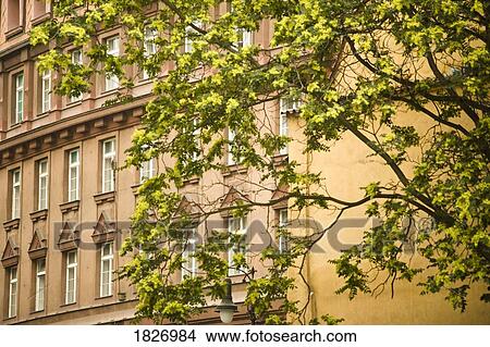 Picture - Buildings near Old Town Square, Prague, Czech Republic . Fotosearch