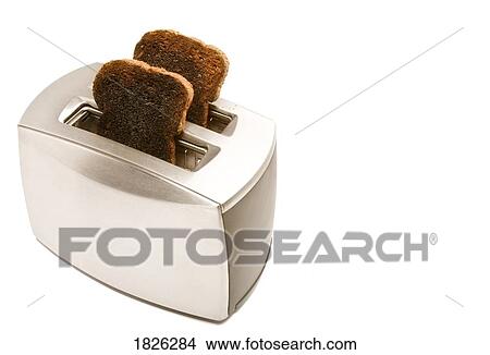 Burnt toast popping out of a toaster View Large Photo Image Picture - Burnt toast popping out of a toaster. Fotosearch