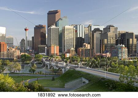 Calgary, Alberta, Canada View Large Photo Image Stock Image - Calgary, Alberta, Canada. Fotosearch