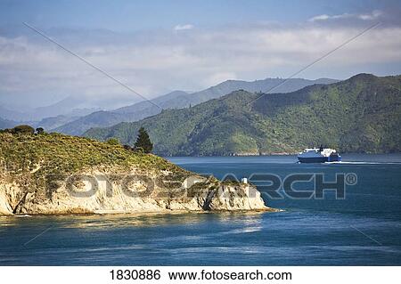 Chaffers Passage, New Zealand View Large Photo Image Stock Photograph - Chaffers Passage, New Zealand. Fotosearch
