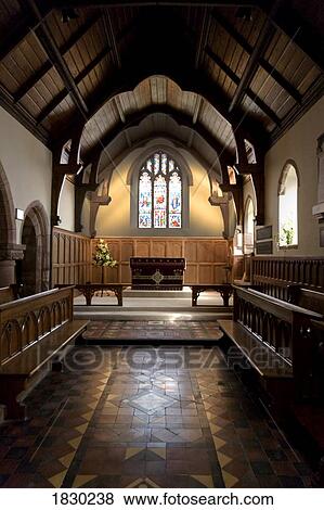 Church interior, Lake District, Cumbria, England View Large Photo Image Stock Photo - Church interior, Lake District, Cumbria, England. Fotosearch