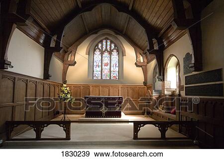Church interior, Lake District, Cumbria, England View Large Photo Image Stock Photo - Church interior, Lake District, Cumbria, England. Fotosearch