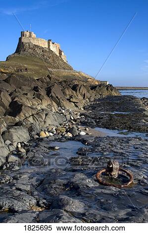 Church on a hill, Holy Island, Bewick, England View Large Photo Image Stock Photography - Church on a hill, Holy Island, Bewick, England. Fotosearch