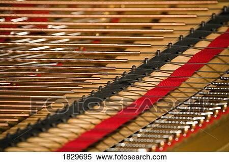 Close up of piano strings View Large Photo Image Stock Photography - Close up of piano strings. Fotosearch