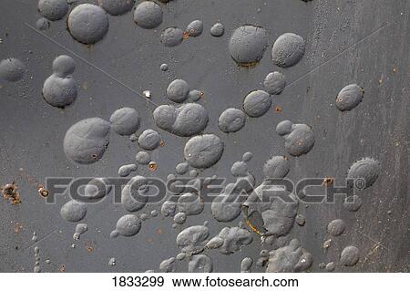 Detail of bubbling paint View Large Photo Image Stock Photo - Detail of bubbling paint. Fotosearch