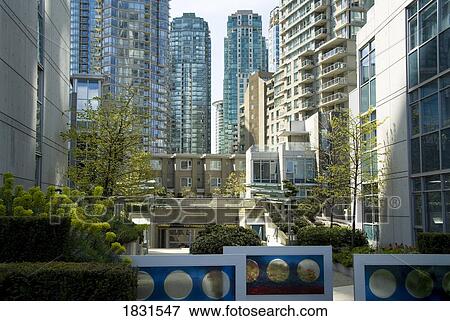 Stock Photo - Downtown Vancouver, British Columbia, Canada. Fotosearch