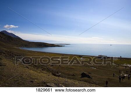 Stock Image - Dundas Harbour, Nunavut, Canada. Fotosearch