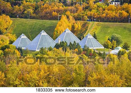 Stock Photography - Edmonton, Alberta, Canada; Autumn city skyline. Fotosearch