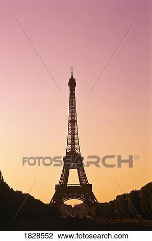 Stock Image - Eiffel Tower, Paris, France. Fotosearch
