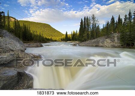 Elbow Falls, Kananaskis, Alberta, Canada View Large Photo Image Stock Image - Elbow Falls, Kananaskis, Alberta, Canada. Fotosearch