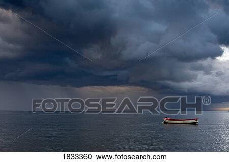 Empty boat floating in the North Sea, Sunderland, Tyne and Wear, England, Europe View Large Photo Image Stock Image - Empty boat floating in the North Sea, Sunderland, Tyne and Wear, England, Europe. Fotosearch