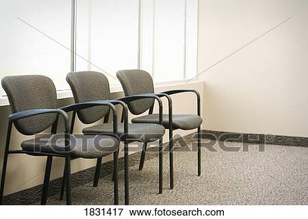 Stock Photo - Empty chairs in a waiting room. Fotosearch