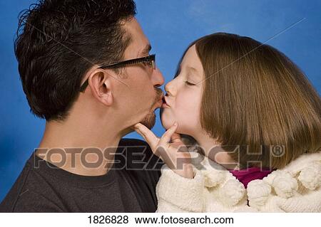 Stock Photo - Father and daughter. Fotosearch