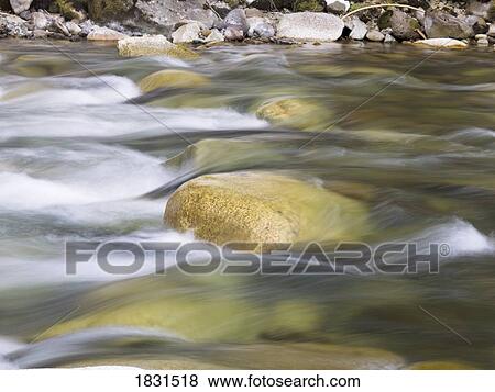 Stock Photo - Flowing water. Fotosearch