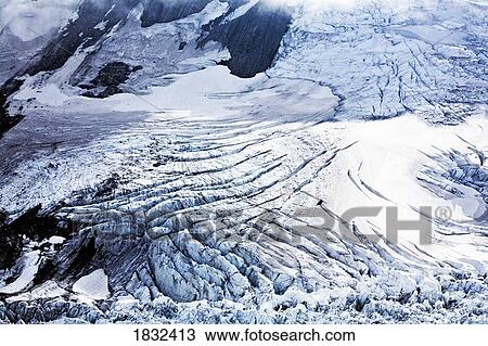 Stock Image - Franz Josef Glacier, New Zealand. Fotosearch