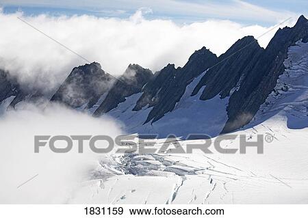 Franz Josef glacier, New Zealand View Large Photo Image Stock Photo - Franz Josef glacier, New Zealand. Fotosearch
