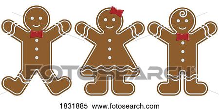 Gingerbread people View Large Photo Image Stock Photography - Gingerbread people. Fotosearch
