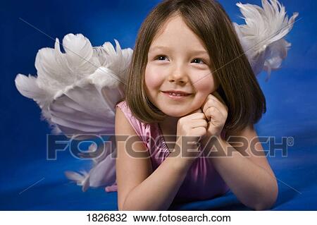 Girl with wings View Large Photo Image Stock Image - Girl with wings. Fotosearch