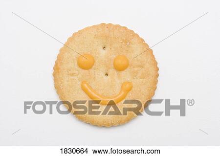 Happy face cracker View Large Photo Image Picture - Happy face cracker. Fotosearch