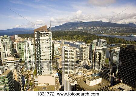 High rise buildings, Vancouver, British Columbia, Canada View Large Photo Image Stock Image - High rise buildings, Vancouver, British Columbia, Canada . Fotosearch