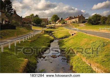 Hutton le Hole, North Yorkshire, England View Large Photo Image Picture - Hutton le Hole, North Yorkshire, England. Fotosearch