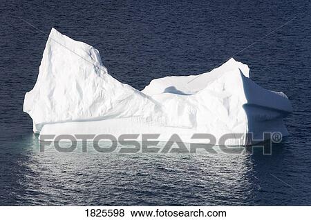 Stock Photo - Iceberg, Island of Qoornoq, Province of Kitaa, Southern Greenland, Kingdom of Denmark. Fotosearch