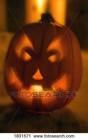 Stock Image - Jack-o-Lantern . Fotosearch