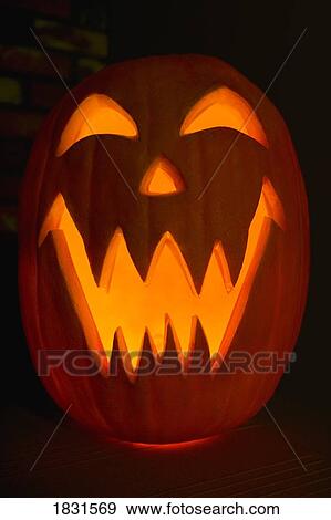 Stock Photo - Jack-o-Lantern . Fotosearch