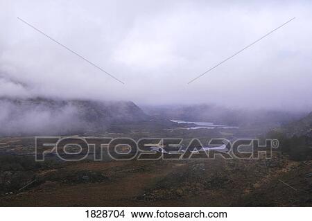 Ladies View and mist, Killarney, Kerry, Ireland View Large Photo Image Picture - Ladies View and mist, Killarney, Kerry, Ireland. Fotosearch