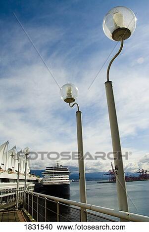 Stock Image - Light posts, Vancouver, British Columbia, Canada . Fotosearch