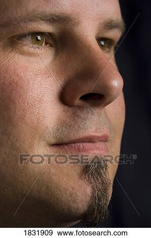 Stock Photo - Man's face. Fotosearch