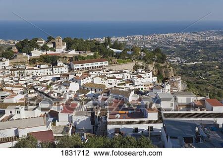 Stock Image - Mijas Malaga Province, Costa del Sol, Spain. Fotosearch