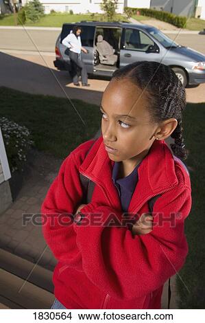 Picture - Mother and daughter fighting. Fotosearch