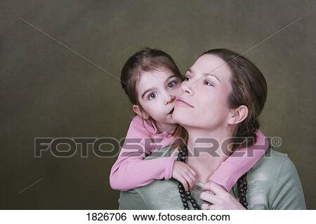 Stock Photograph - Mother and daughter. Fotosearch