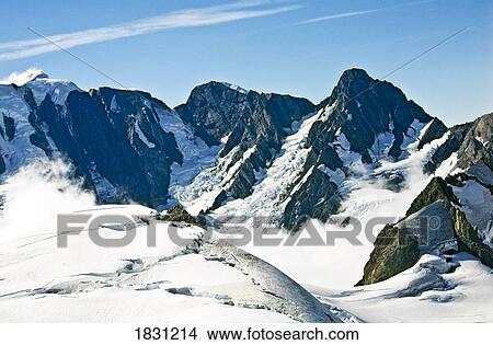 Mount Cook Range, New Zealand View Large Photo Image Picture - Mount Cook Range, New Zealand. Fotosearch