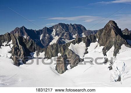 Stock Photo - Mount Cook Range, New Zealand. Fotosearch