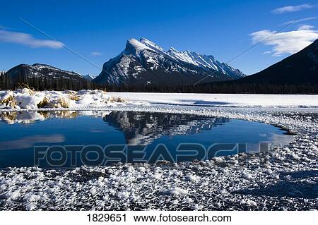 Mount Rundle, Banff National Park, Alberta, Canada View Large Photo Image Stock Image - Mount Rundle, Banff National Park, Alberta, Canada. Fotosearch