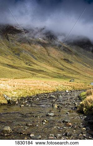 Mountain stream, Lake District, Cumbria, England, Europe View Large Photo Image Picture - Mountain stream, Lake District, Cumbria, England, Europe. Fotosearch