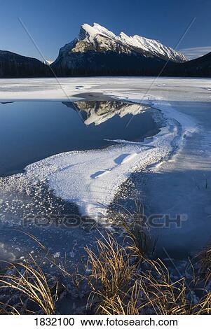 Mt. Rundle, Alberta, Canada View Large Photo Image Stock Image - Mt. Rundle, Alberta, Canada. Fotosearch