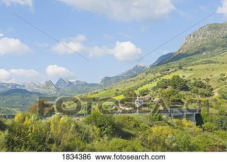 National Park near village of Grazalema, Cádiz, Andalucia, Spain  View Large Photo Image Stock Photograph - National Park near village of Grazalema, Cádiz, Andalucia, Spain . Fotosearch