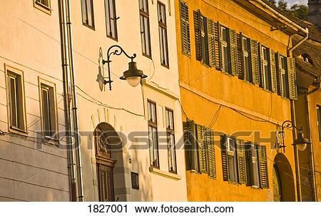 Old Town, Sibiu, Romania, Eastern Europe View Large Photo Image Stock Image - Old Town, Sibiu, Romania, Eastern Europe . Fotosearch
