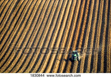 Plowing a field View Large Photo Image Picture - Plowing a field. Fotosearch