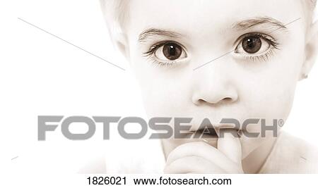 Portrait of a baby View Large Photo Image Stock Image - Portrait of a baby. Fotosearch