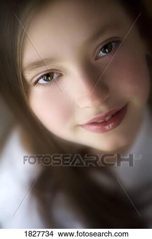 Portrait of a girl's face View Large Photo Image Picture - Portrait of a girl's face. Fotosearch