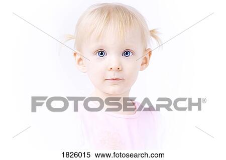 Portrait of a little girl View Large Photo Image Stock Photography - Portrait of a little girl. Fotosearch