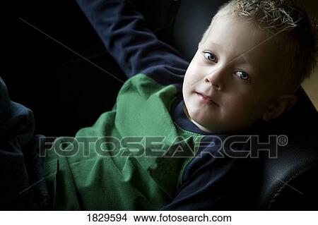 Picture - Portrait of a young boy. Fotosearch