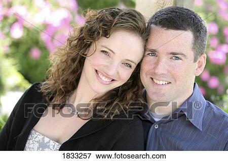Stock Photo - Portrait of couple. Fotosearch