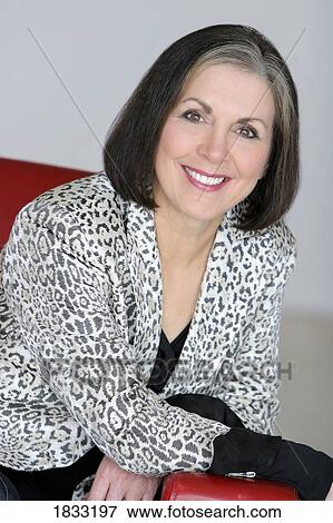 Stock Photo - Portrait of woman. Fotosearch